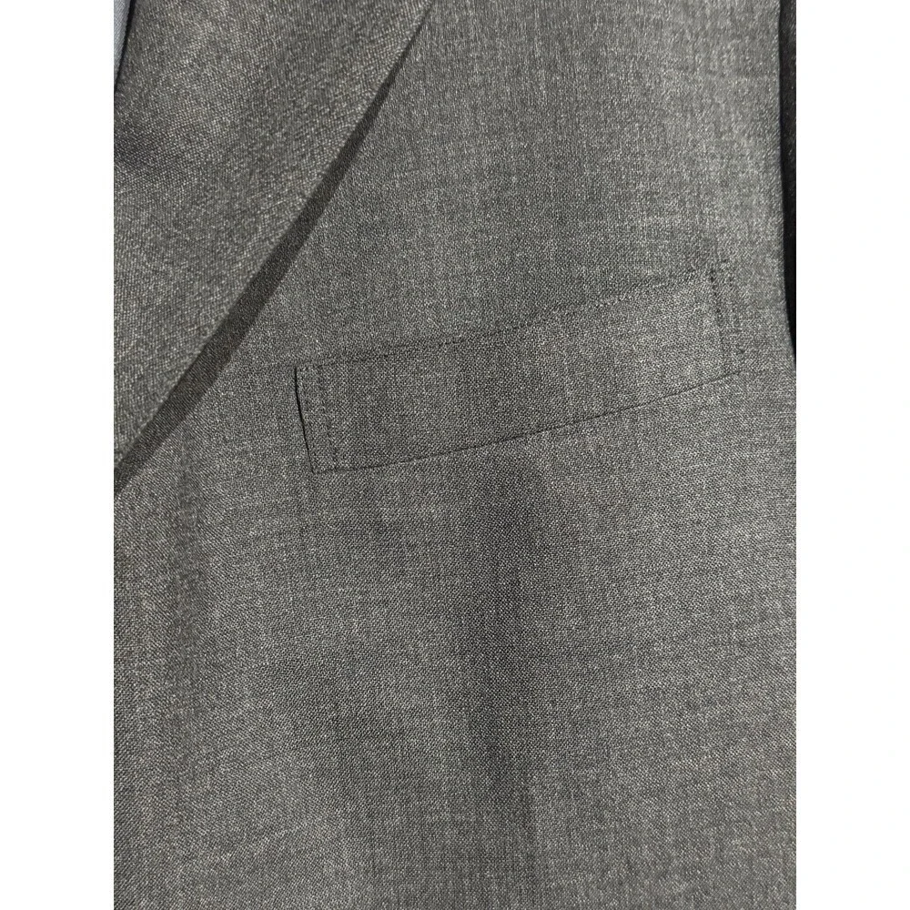 Vintage Brooks Brothers 346 Mens 40  GRAY USA Wool Blazer Sport Coat Suit Jacket